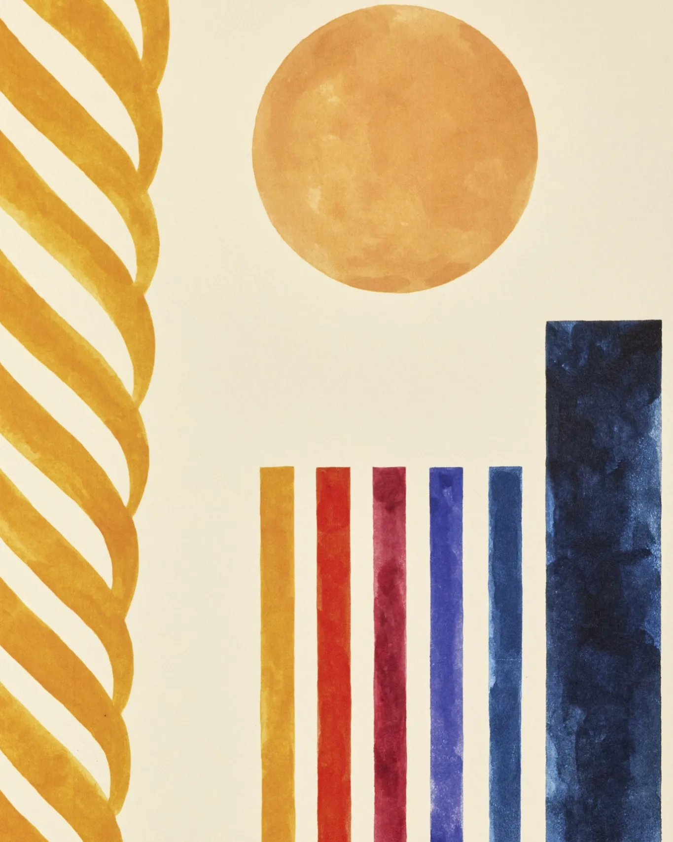 Sale Affiche Escalier Murat - multicolore Affiches & Lithographies