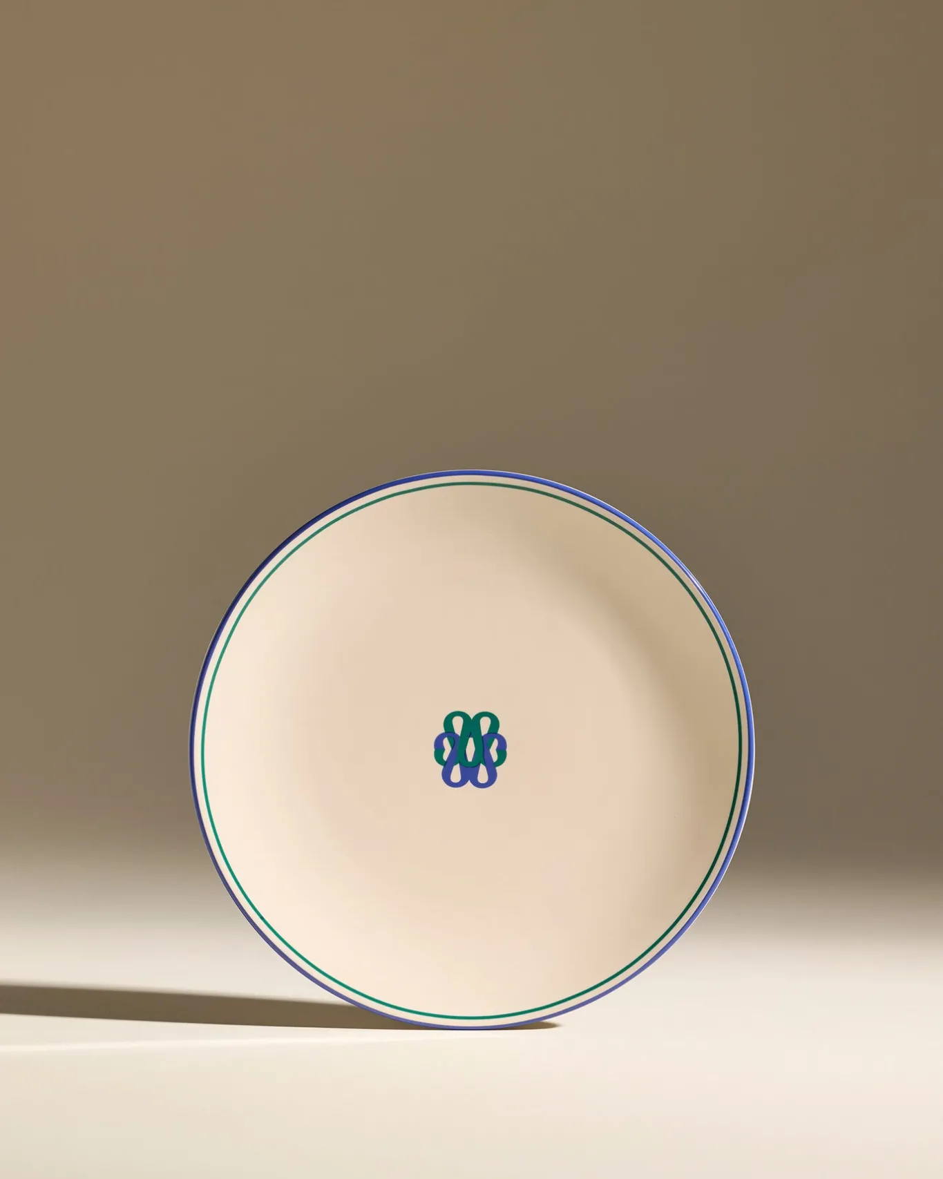 New Assiette plate Reflet - Outremer Assiettes