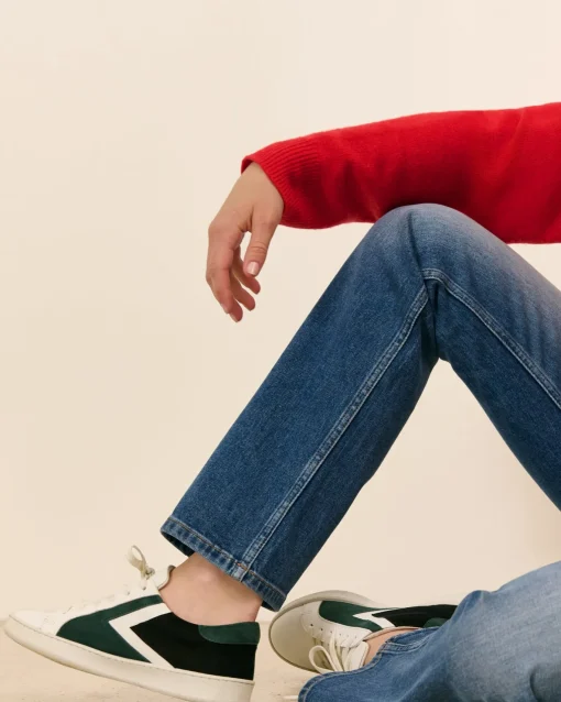 Outlet Basket Claudia - Kaki Accessoires|Chaussures