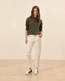 Outlet Basket Claudia - Kaki Accessoires|Chaussures