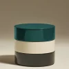 New Boite ronde à bijoux Totem - Bleu Sarah Objets & Déco