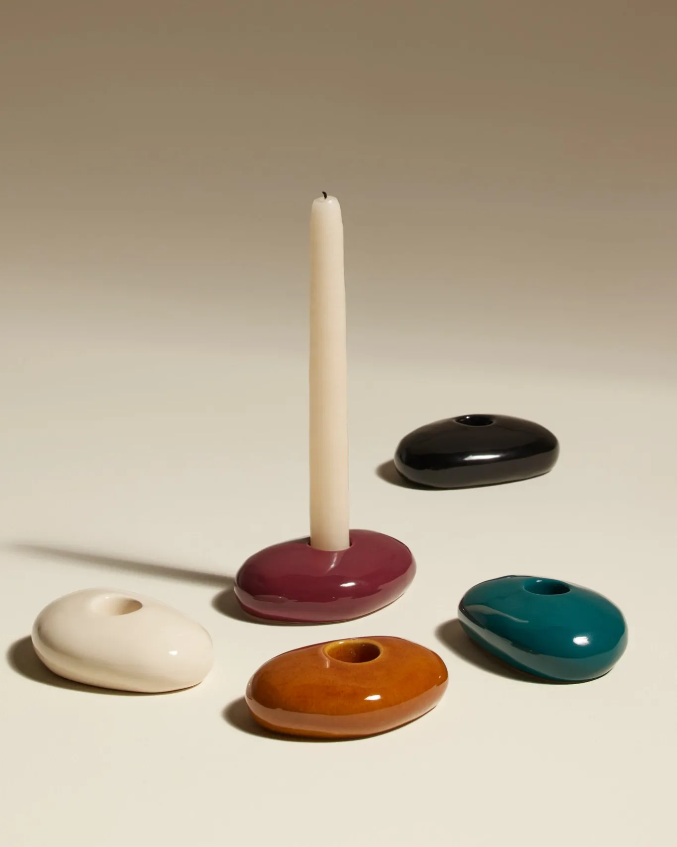 Sale Bougeoir Stone - Bougeoirs & Photophores