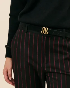 Outlet Ceinture Reversible Monogramme - Noir Accessoires