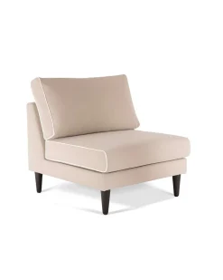 Clearance Chauffeuse Noa - Beige / Blanc Chauffeuses|Canapés