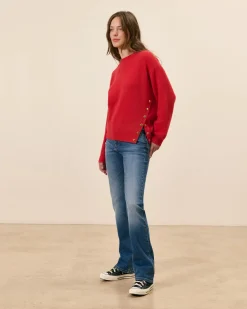 Clearance Jean Flare John - Bleu Jeans|Bas