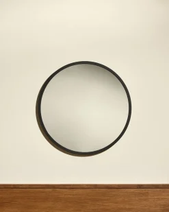 Online Miroir Bulle - Noir Miroirs