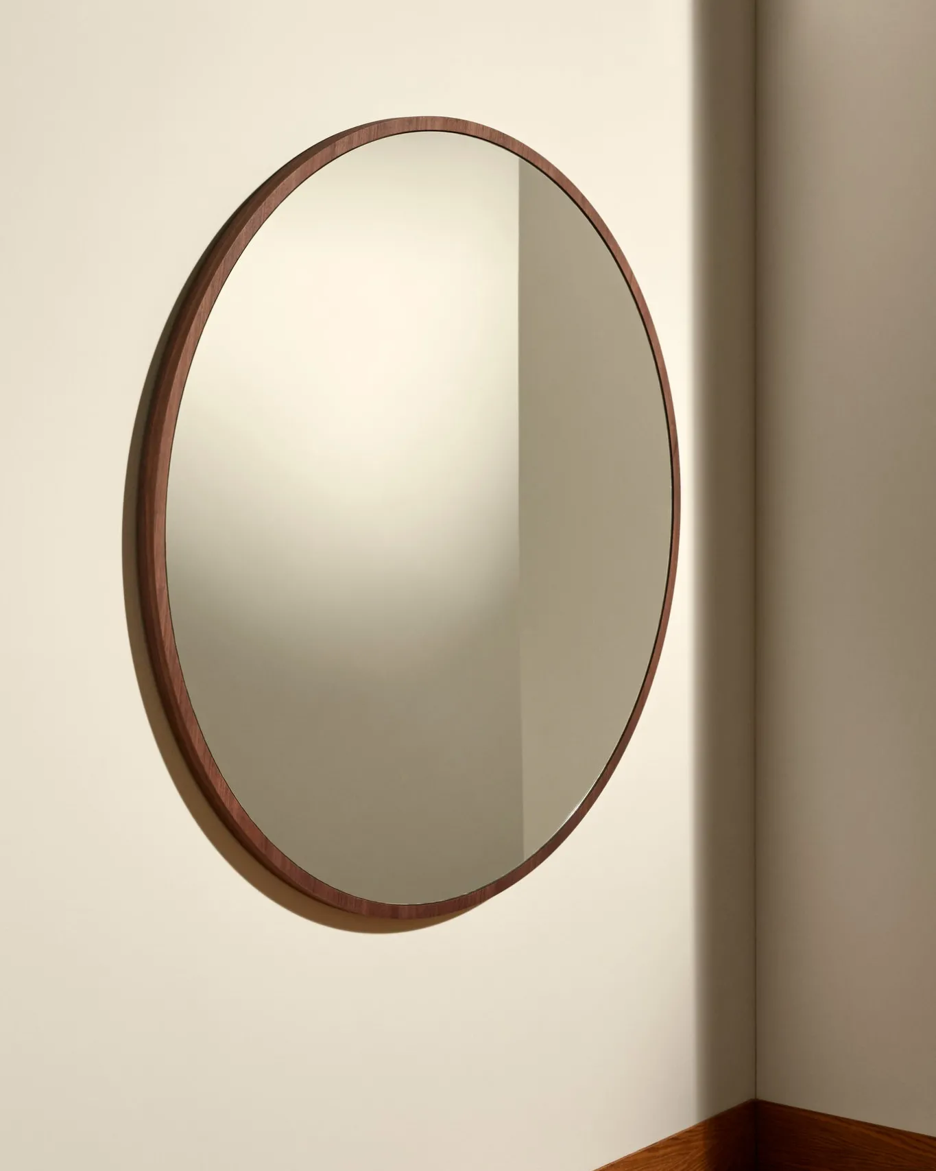 Clearance Miroir Bulle - Noyer Miroirs