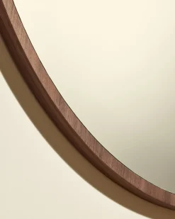 Clearance Miroir Bulle - Noyer Miroirs