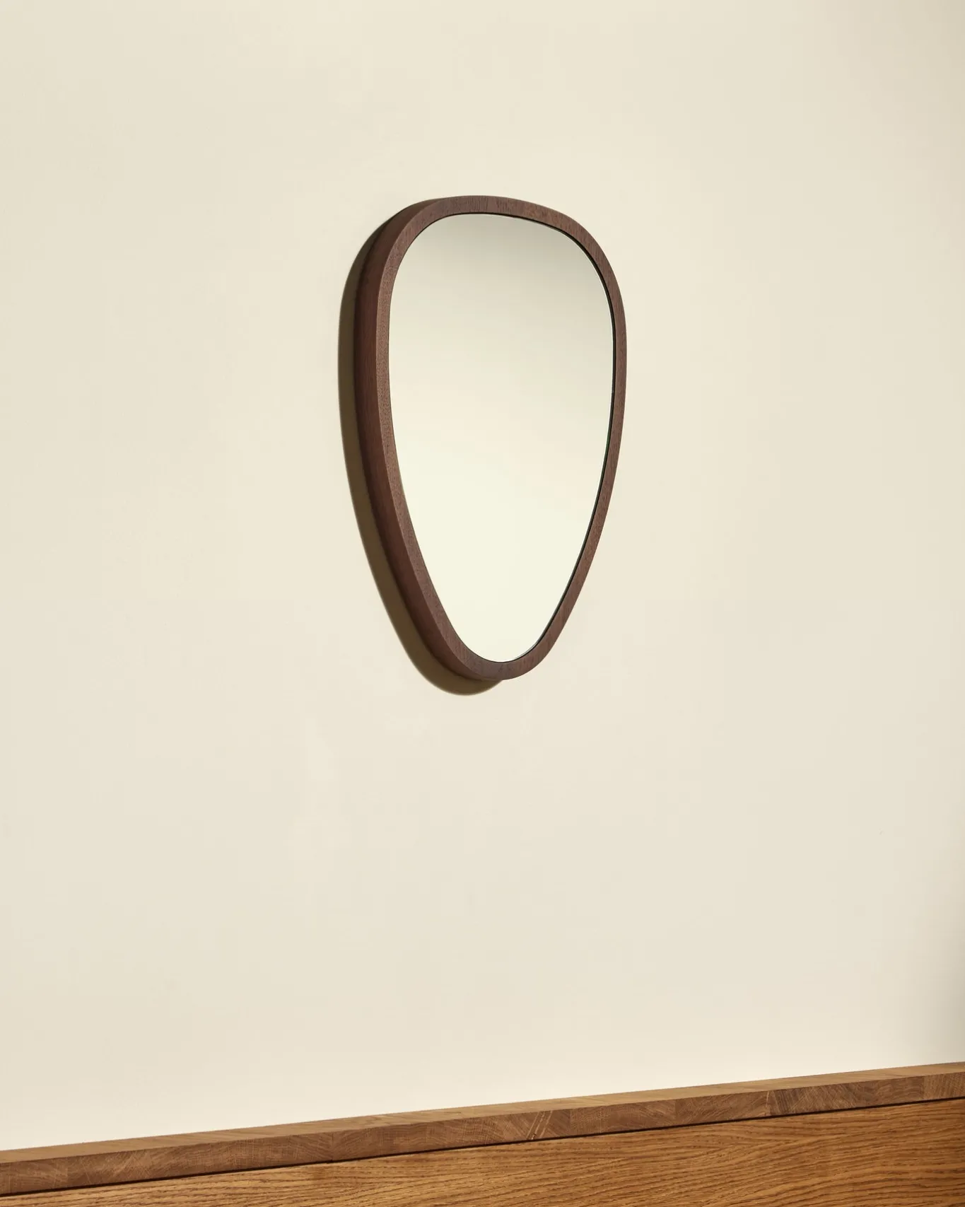 Outlet Miroir Ovo - Noyer Miroirs