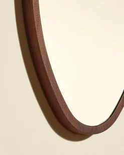 Outlet Miroir Ovo - Noyer Miroirs