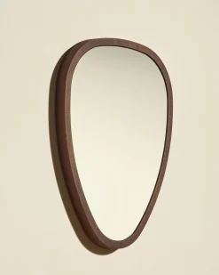 Outlet Miroir Ovo - Noyer Miroirs