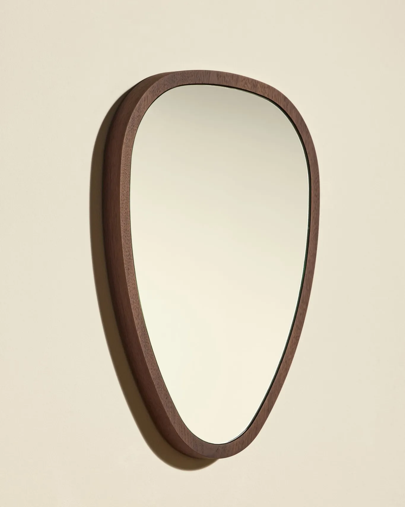 Outlet Miroir Ovo - Noyer Miroirs