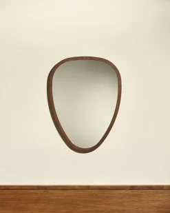 Sale Miroir Ovo - Noyer Miroirs