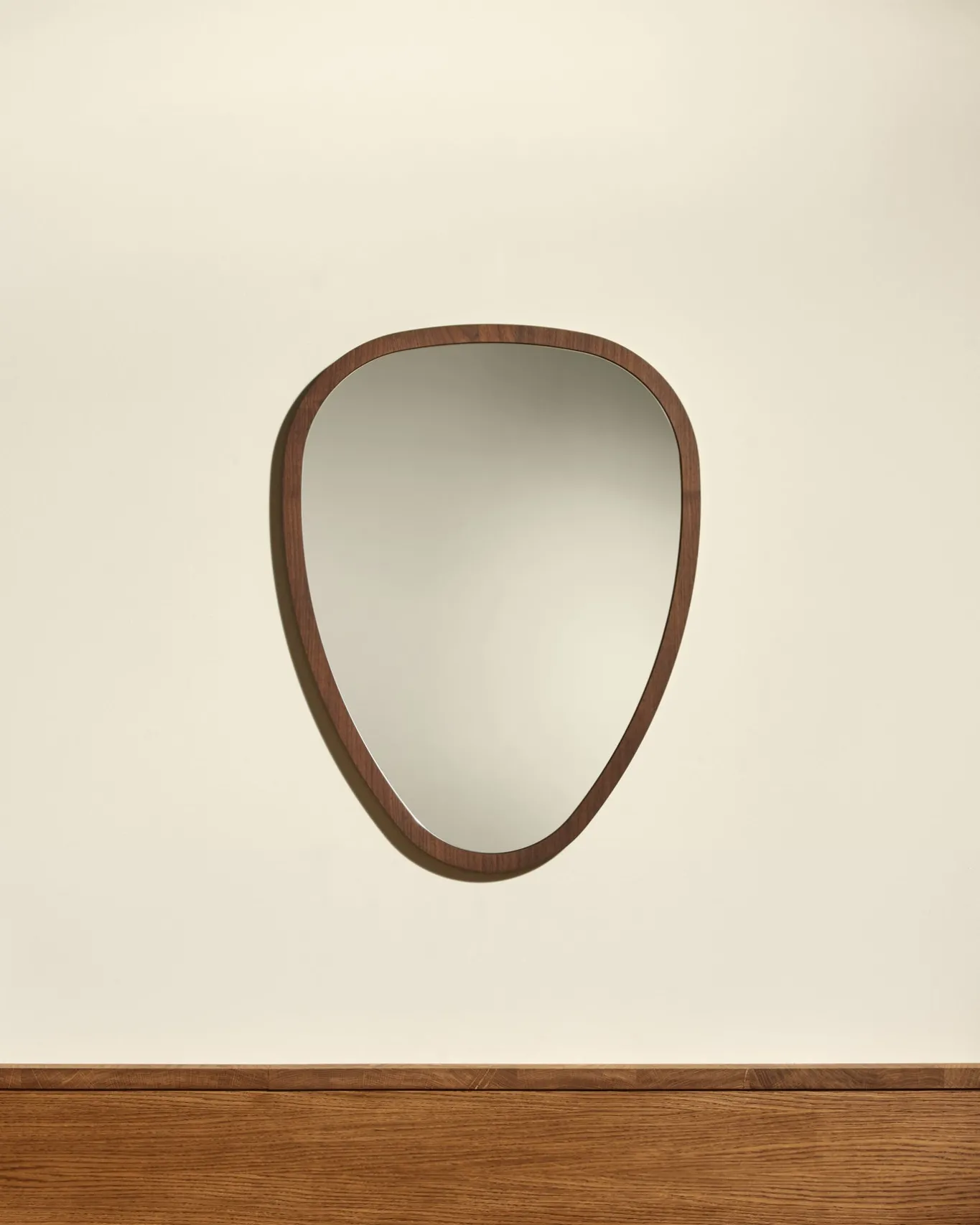 Sale Miroir Ovo - Noyer Miroirs