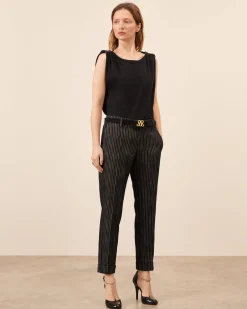 Clearance Pantalon Jourdain - Noir Costumes|Bas