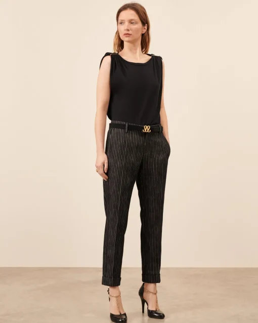 Clearance Pantalon Jourdain - Noir Costumes|Bas