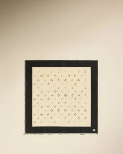 Discount Serviette de table Murmure - Noir Linge De Table