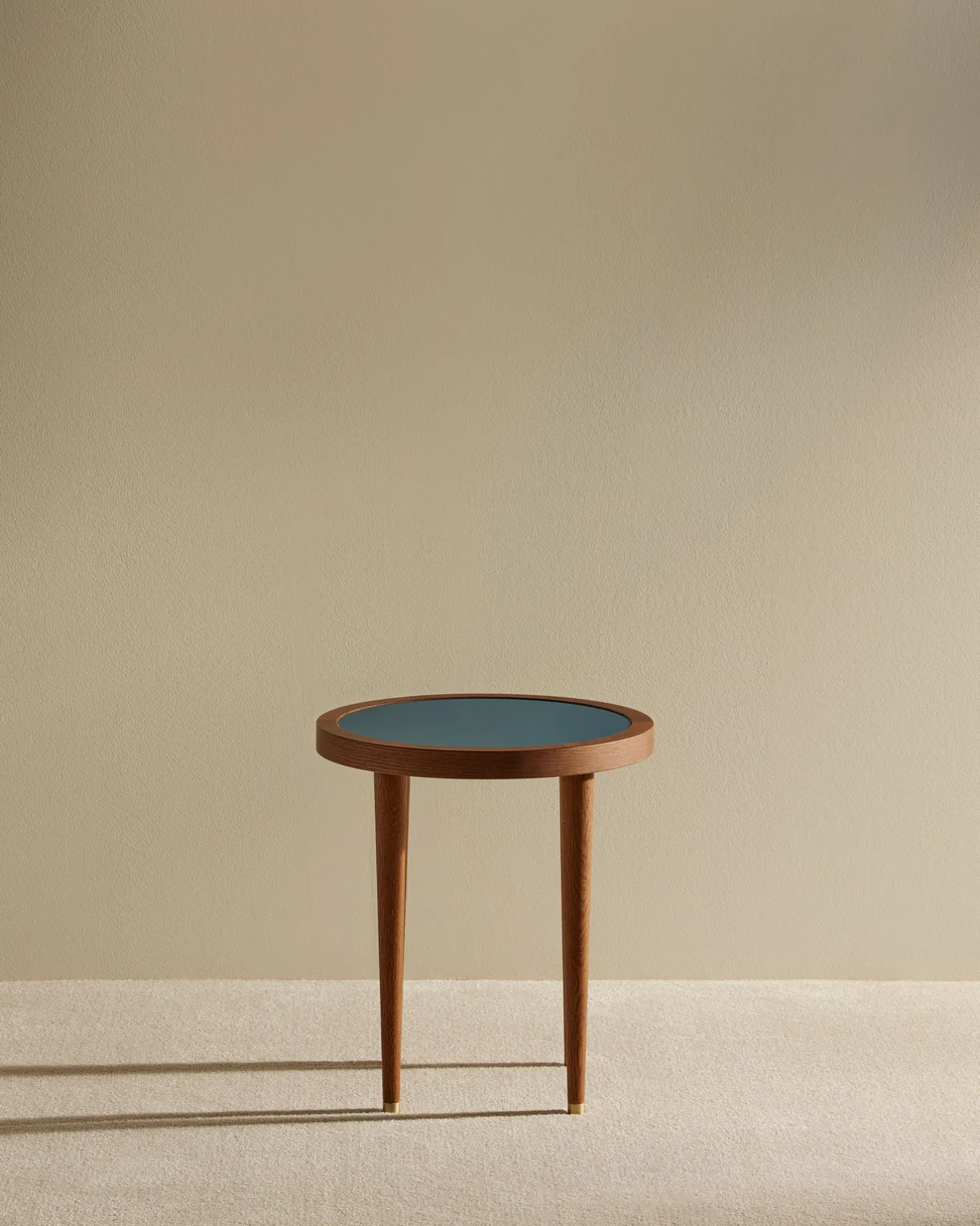 Outlet Table basse ronde Puzzle - Bleu Sarah Tables Basses|Tables D'Appoint Et Chevets