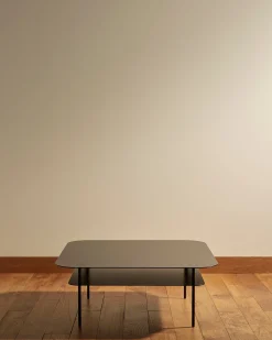 Sale Table Basse Tokyo Carrée - Noir Collection Tokyo|Tables Basses