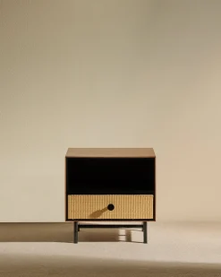 Best Table de chevet Essence - Noyer Tables D'Appoint Et Chevets