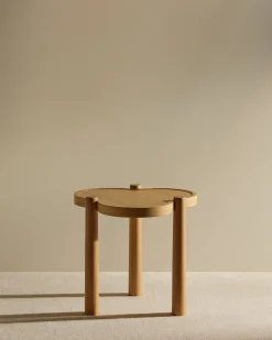 Outlet Table Gigogne Agape - Chêne Tables D'Appoint Et Chevets