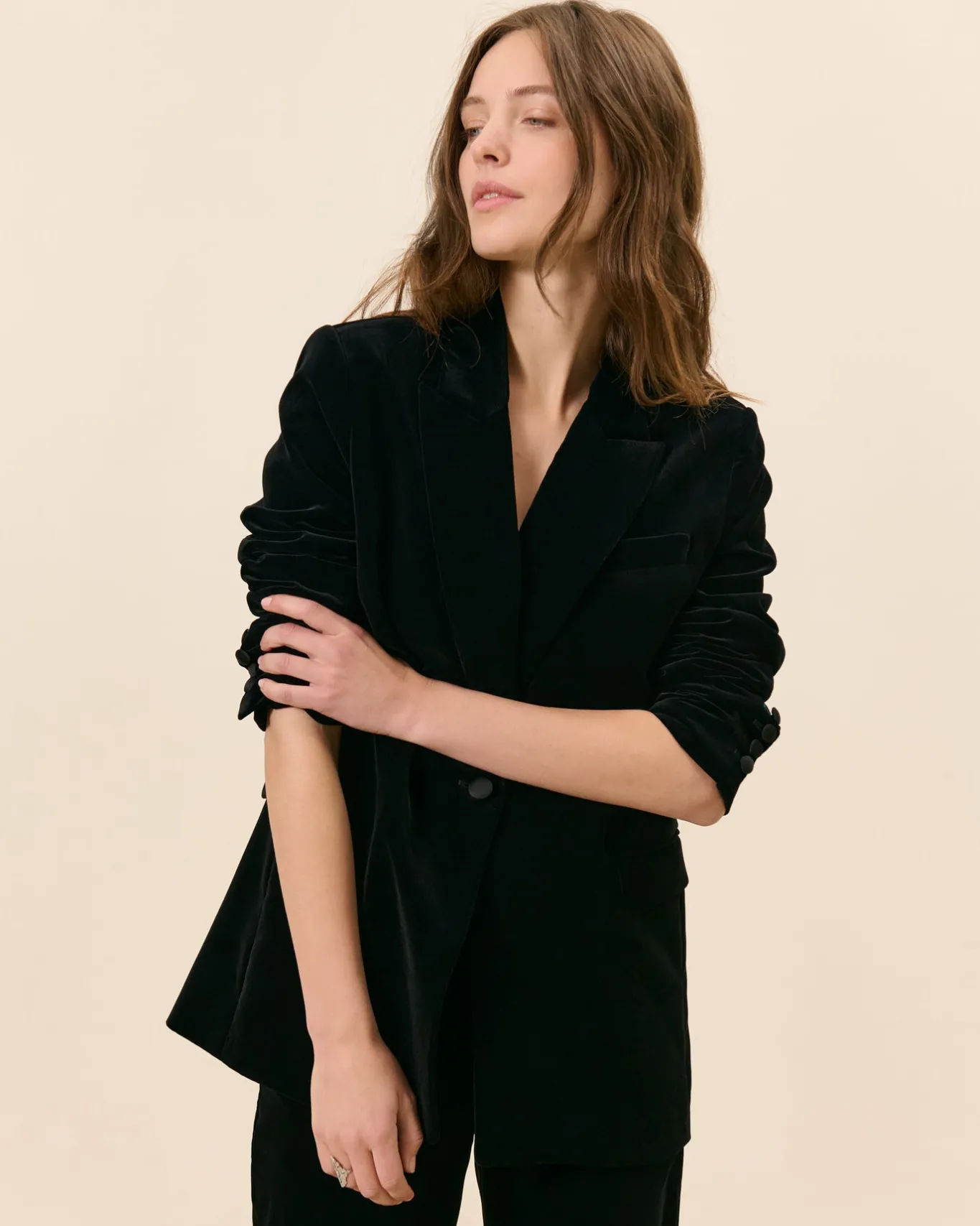 Sale Veste Alesia - Noir Costumes|Hauts
